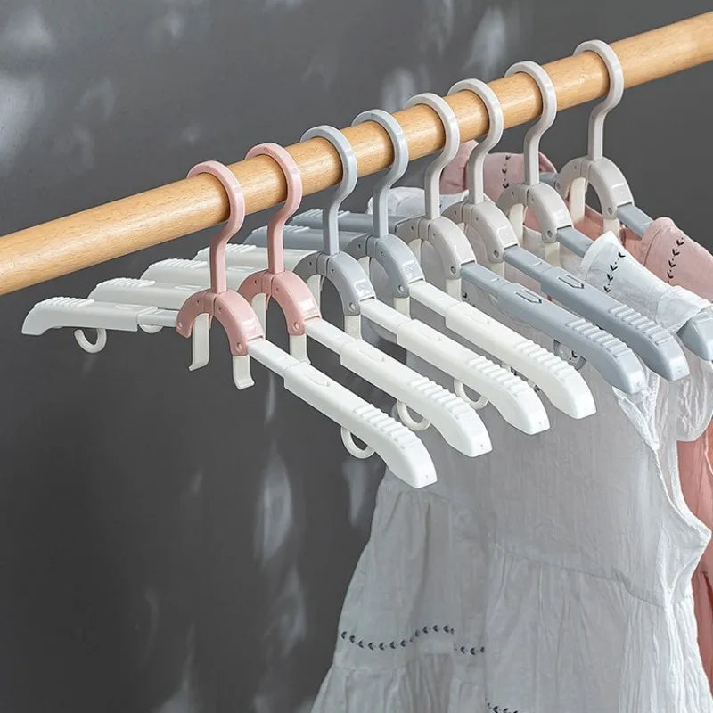 Space Saving Folding Drying Rack for Home and Travel with Anti Slip Hangers An Extendable Portable Laundry Rack Vue