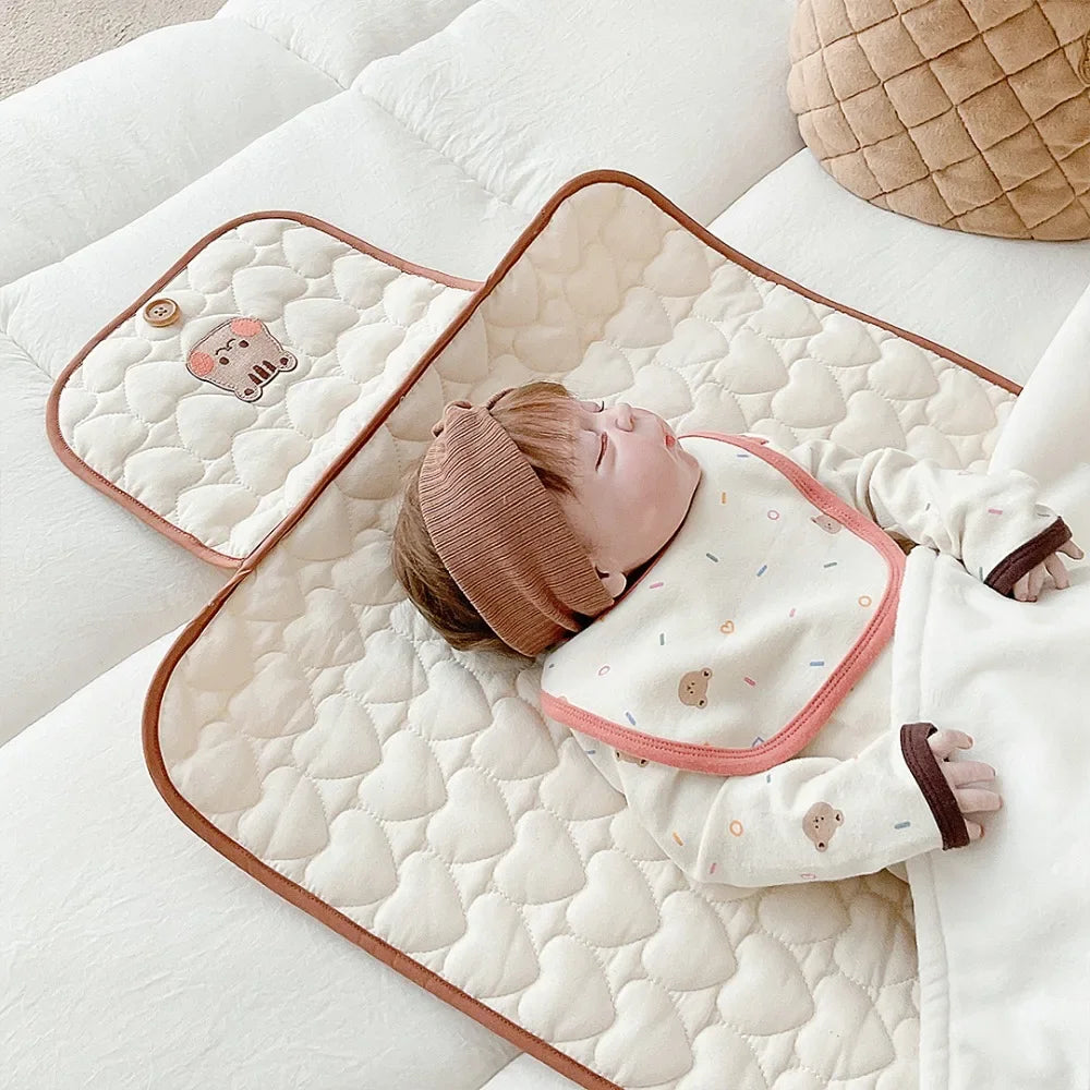 vvocciBody Extension Nursery Waterproof Pad Changer Foldable Mattress Newborn Stuff Reusable Diapers Changing Mat Cover Portable Vue