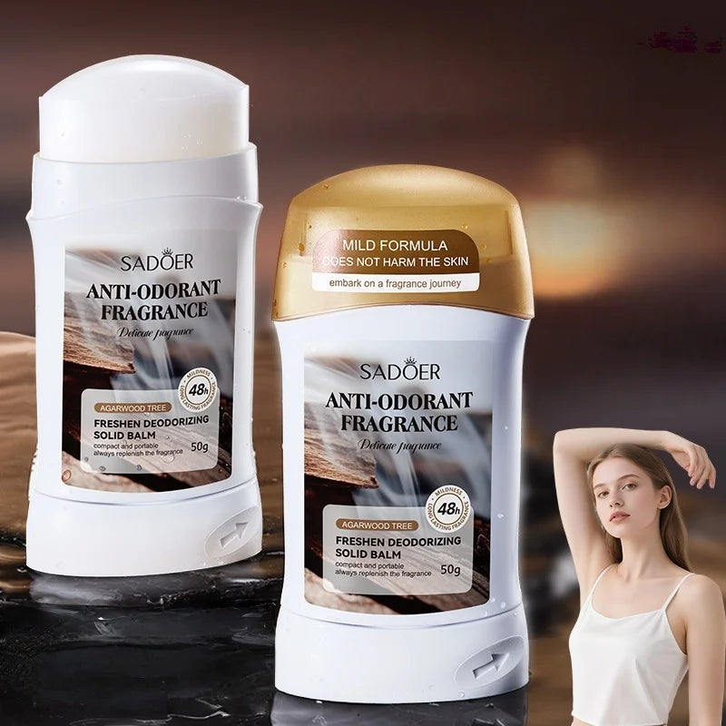 50g of Fresh Deodorant Solid Cream, Multiple Packaging Options, for Daily Use, Effectively Controls Underarm and Body Odor, Gentle Skin Care Formula, Suitable for Both Men and Women, Suitable for All Skin Types Vue