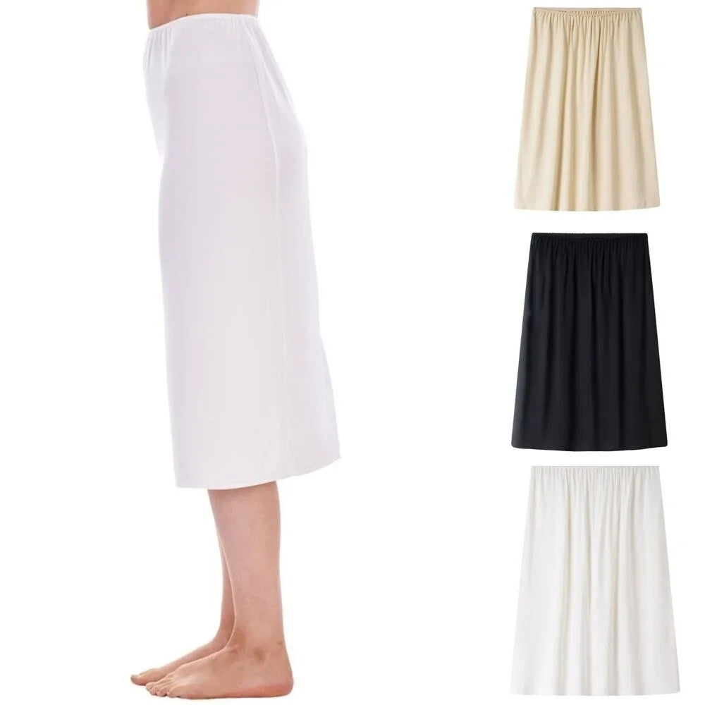 Lightweight Lace Inner Layer Slip Skirt Soft Loose Fit Women Vue