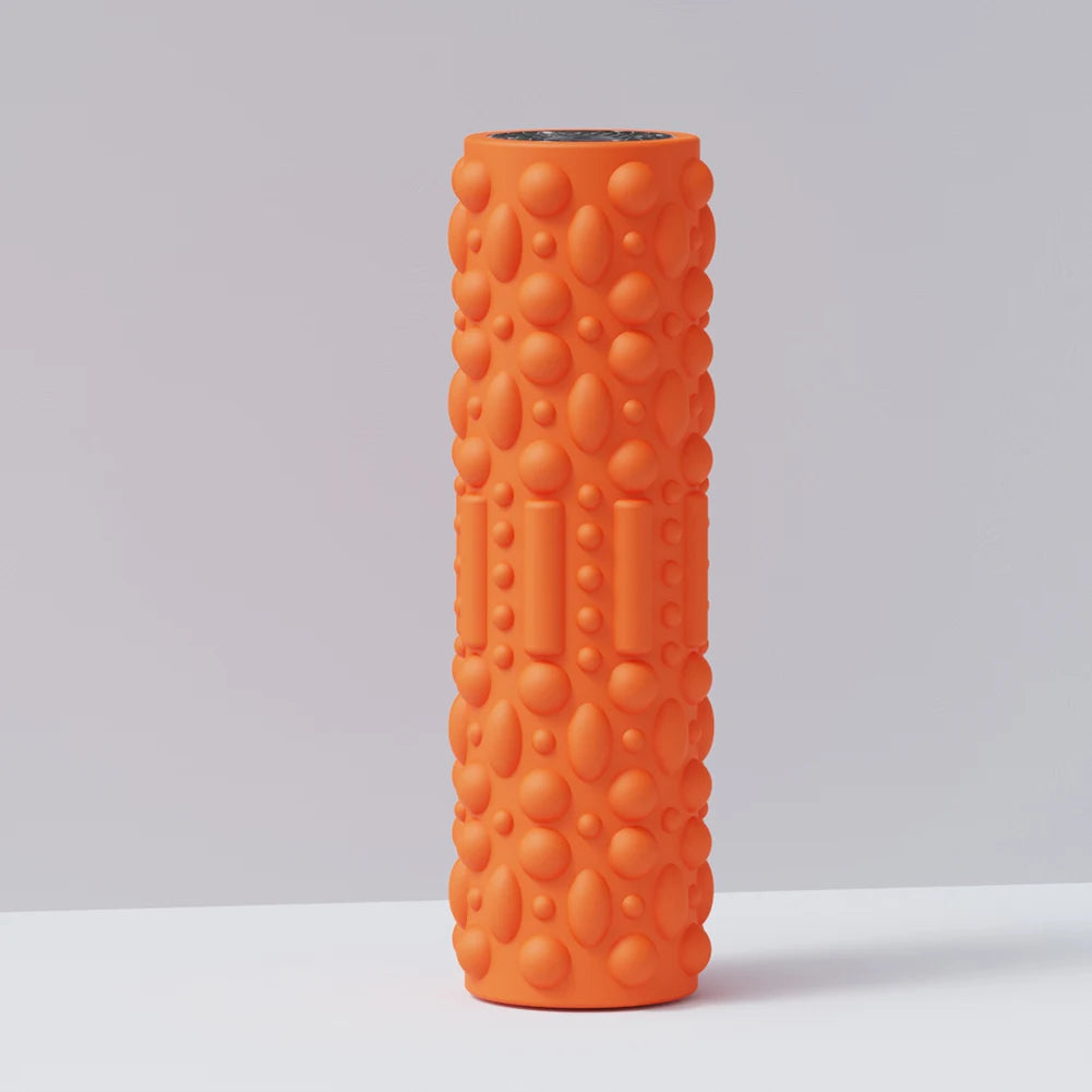 Electric Vibrating Foam Roller Massage Column Rechargeable Exercise Roller 5 Modes Tissue Massager for Bodybuilding Vue