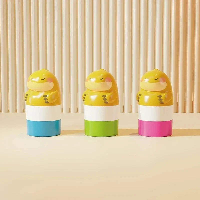 Fish-Shaped Refillable Sunscreen Applicator Roll-On Sponge Bottle Sunscreen Applicator Vue