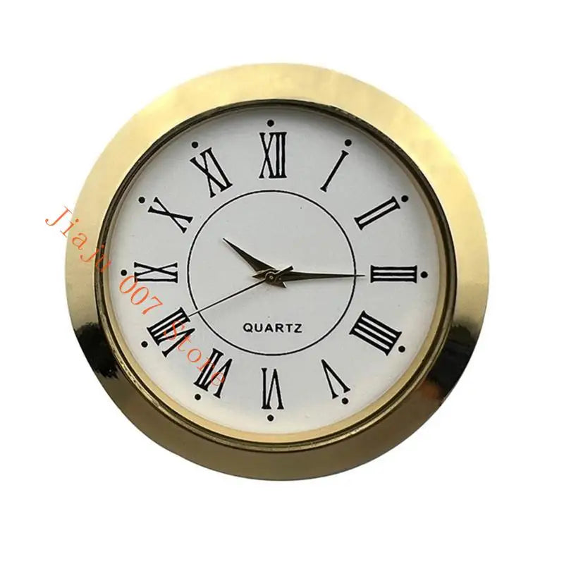 55mm Clock Head Insert with Numerals | Home & School Décor Clock Insert Vue