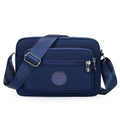 Women's Solid Multi-pocket Crossbody Bag Multi-functional Shoulder
