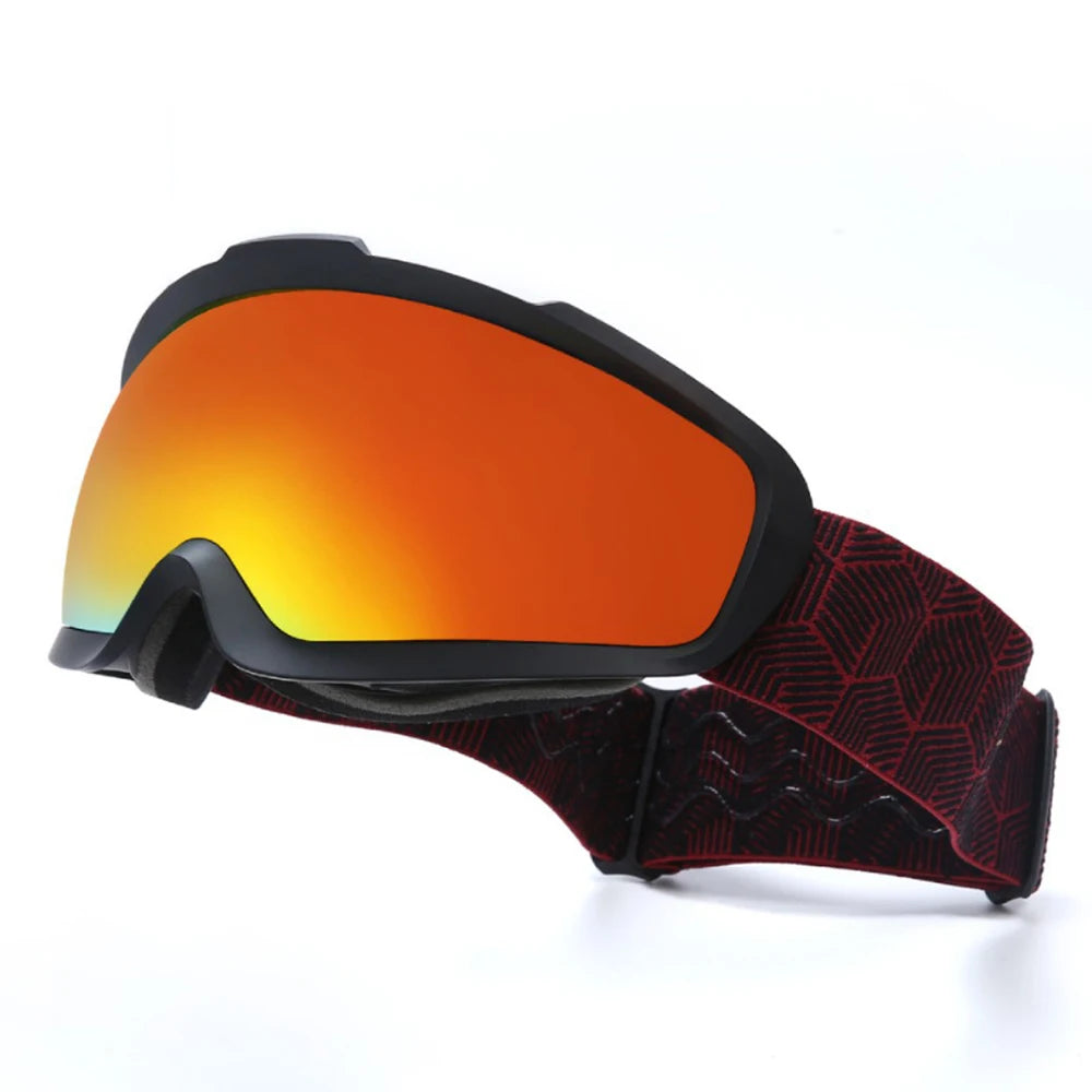 Snowboard Goggles Snow Wide Vision Over Glasses UV Protection Anti Fog Unisex Winter Goggles Vue