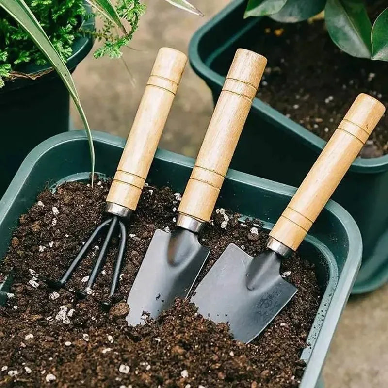1set Mini Flower Planting Shovel Gardening Tool，Flower Pots, Cacti, Vegetables, Digging, Weeding Garden Tools Vue
