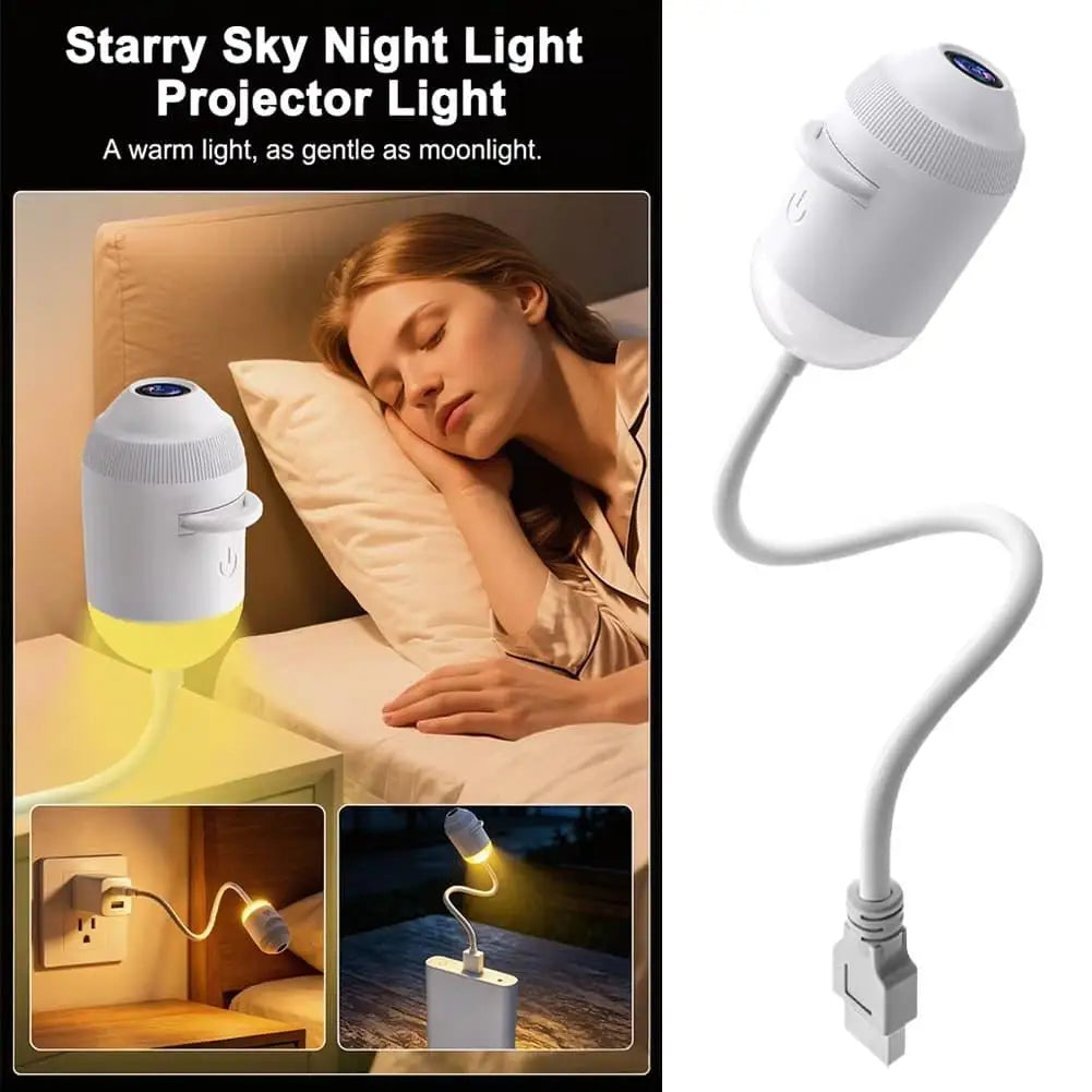 3/6/12/24 Projection Car HD Smart Dynamic Holographic Night Light Projector USB Galaxy Projector Films Bedroom Night Sleep Light Vue