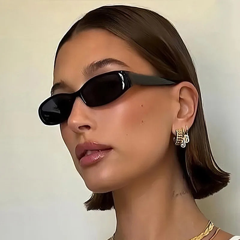 Retro Oval Sunglasses Unisex Vintage Small Frame UV400 Fashion Sunglasses Vue