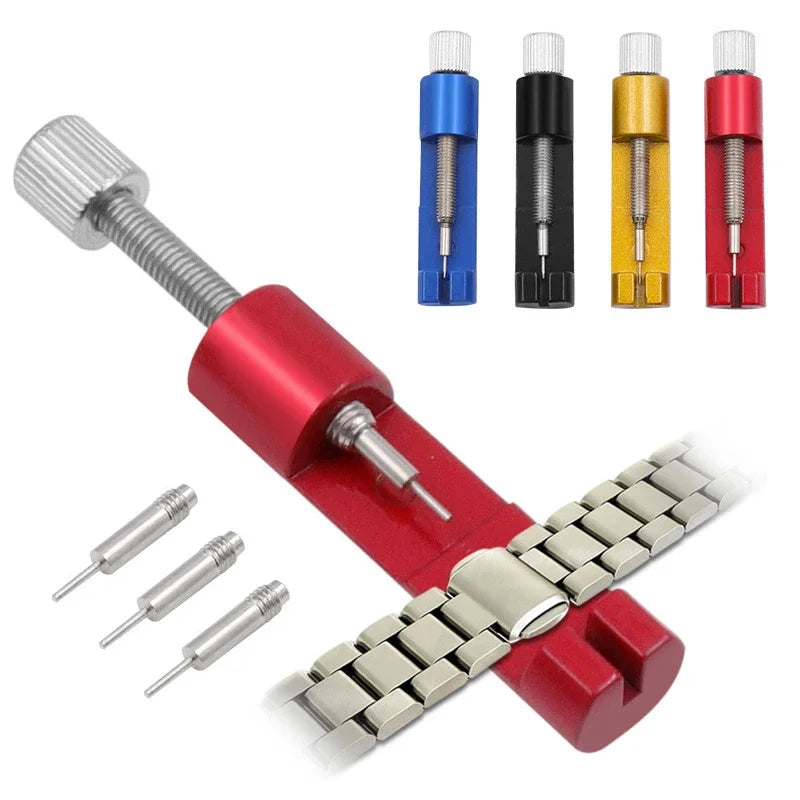 Metal Watch Band Strap Link Pin Remover Repair Tool Kit for Watchmakers with Pack of 3 Extra Pins Mini Watchband Tools Vue