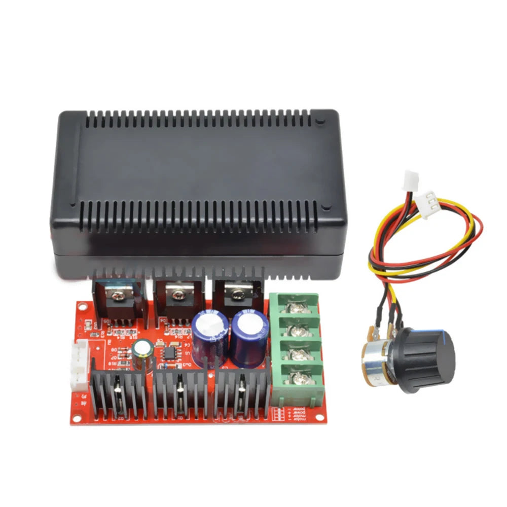 2000W 40A 9-50V Adjustable PWM DC Motor Speed Controller HHO RC Car Fan Speed Regulator Vue