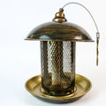 Large Capacity Dome Top Bird Feeder Rust Resistant Weatherproof Bird Food Dispenser Removable Squirrel Proof Hummingbird Feeder Vue Bird Feeder