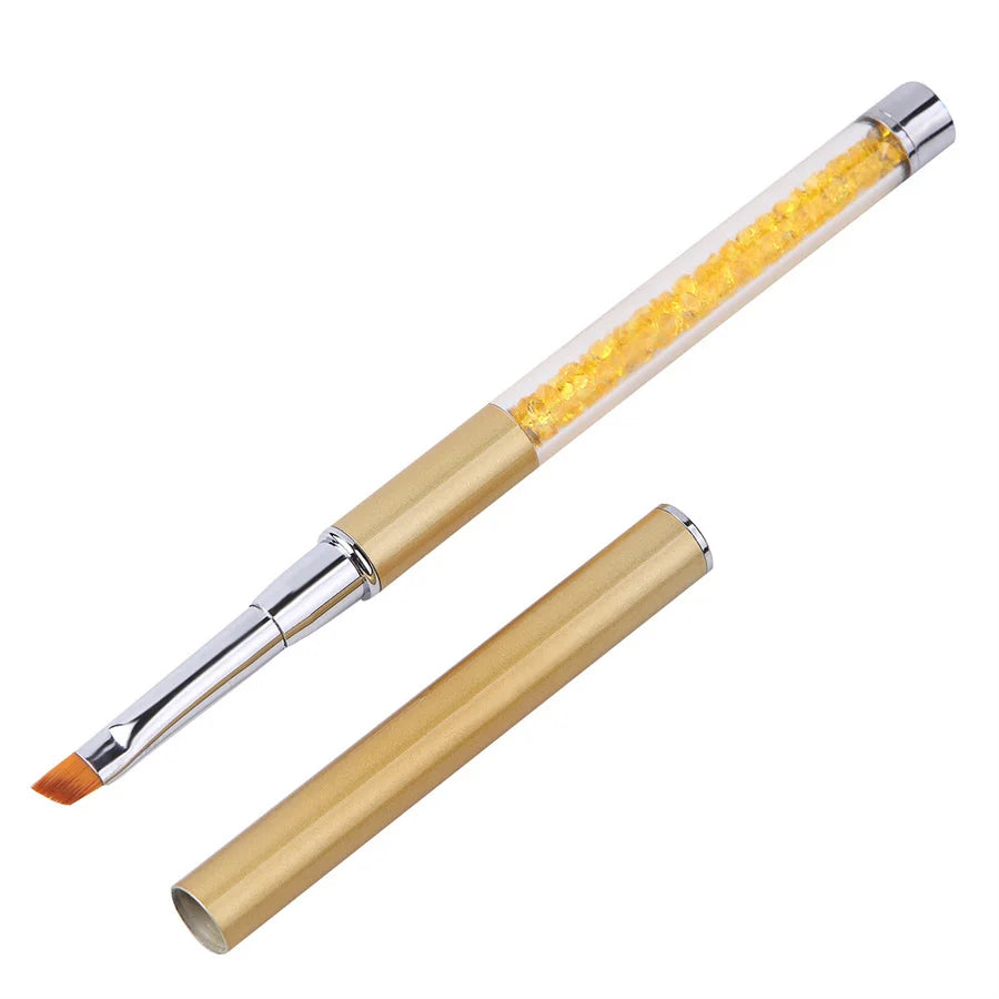 1 piece, nail pen phototherapy pen, paint pen 5 colors French nails brush brushing phototherapy gel extension gel painting Vue YELLOW