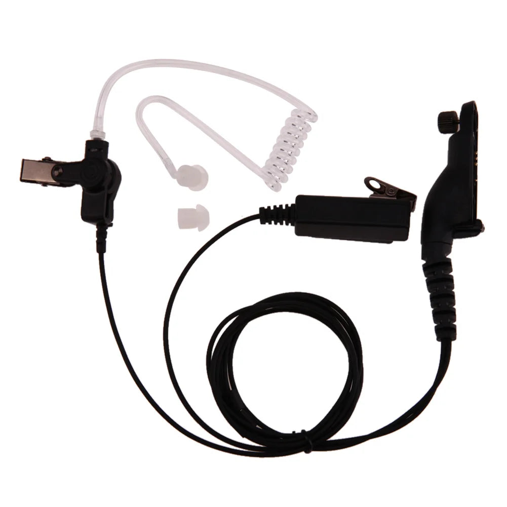 In Ear Stereo Air Tube Anti-Radiation Headset Radiation Proof Earphone Motorcycle Helmet Headset Speakers Supplies Vue