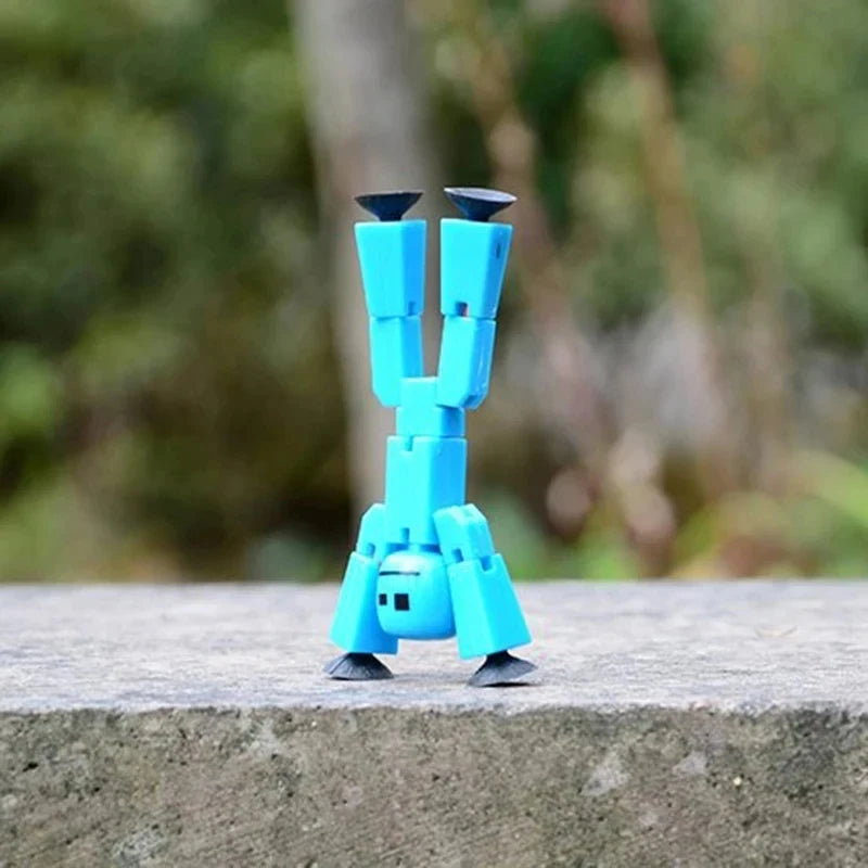 Poseable Stickman Action Figure with Suction Cup | DIY Prop Poseable Action Figure Vue