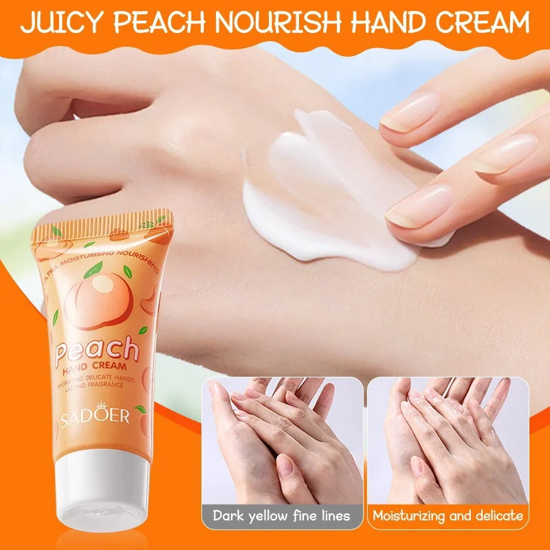Hand Cream + Lip Balm Set, Suitable for Hands and Lips, Convenient for Daily Use, Perfect as a Small Gift Vue