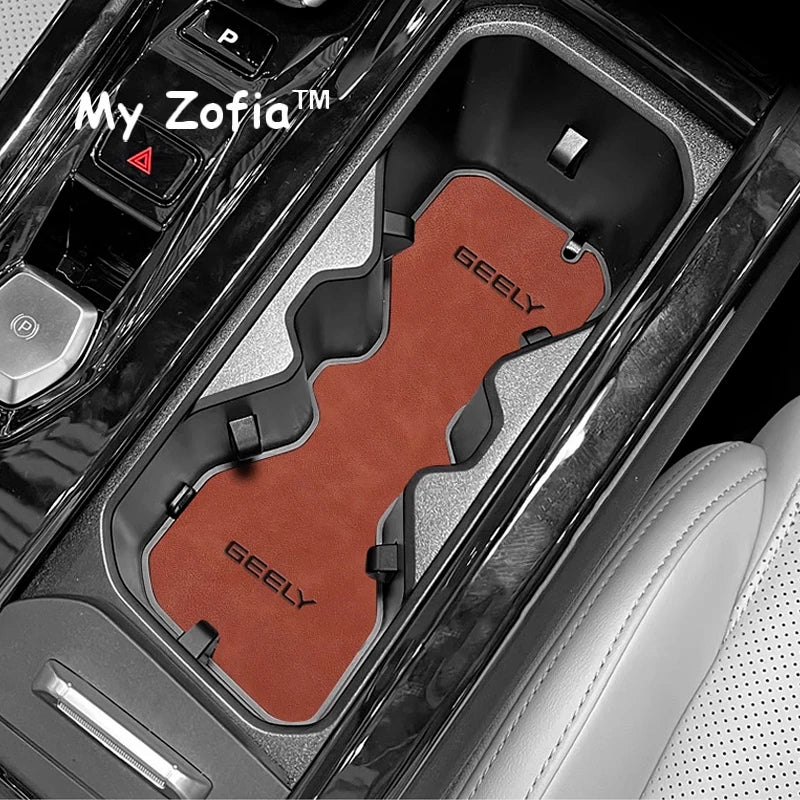 For Geely Cityray 2024 2025 boyue Car Anti-Slip Door Groove Mats Gate Slot Pad Mat Non-Slip Pad Water Protect Auto Accessories Vue