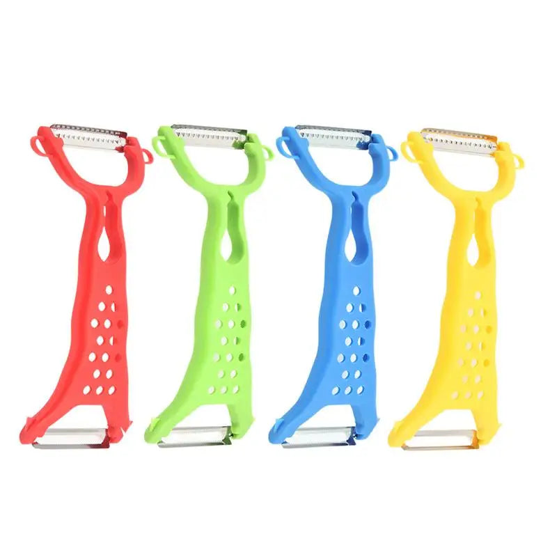 Vegetable Fruit Peeler Slicer Grater – Double-Head Kitchen Tool Vegetable Peeler Vue