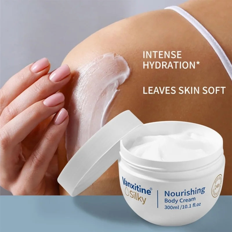 300ml Nourishing Body Lotion, Containing Vitamin E, Glycerin and Other Skin-Friendly Ingredients, Moisturizes and Nourishes, Locks in Moisture, Improves Dry Skin, and Is Suitable for Various Skin Types. Vue