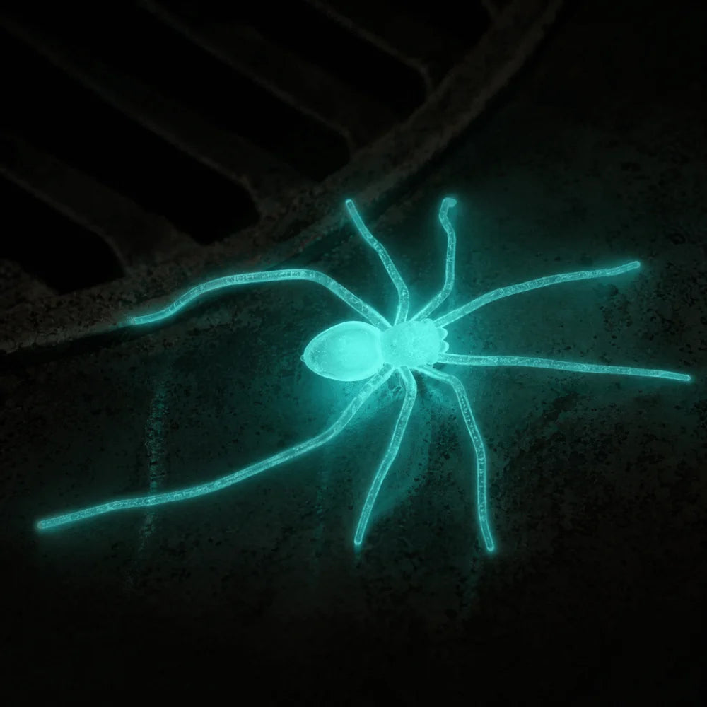 GIft Simulated Glow in The Dark Magnet Cute Unique Spider Fridge Magnet Lightweight Small Size Halloween Magnet Office Decor Vue