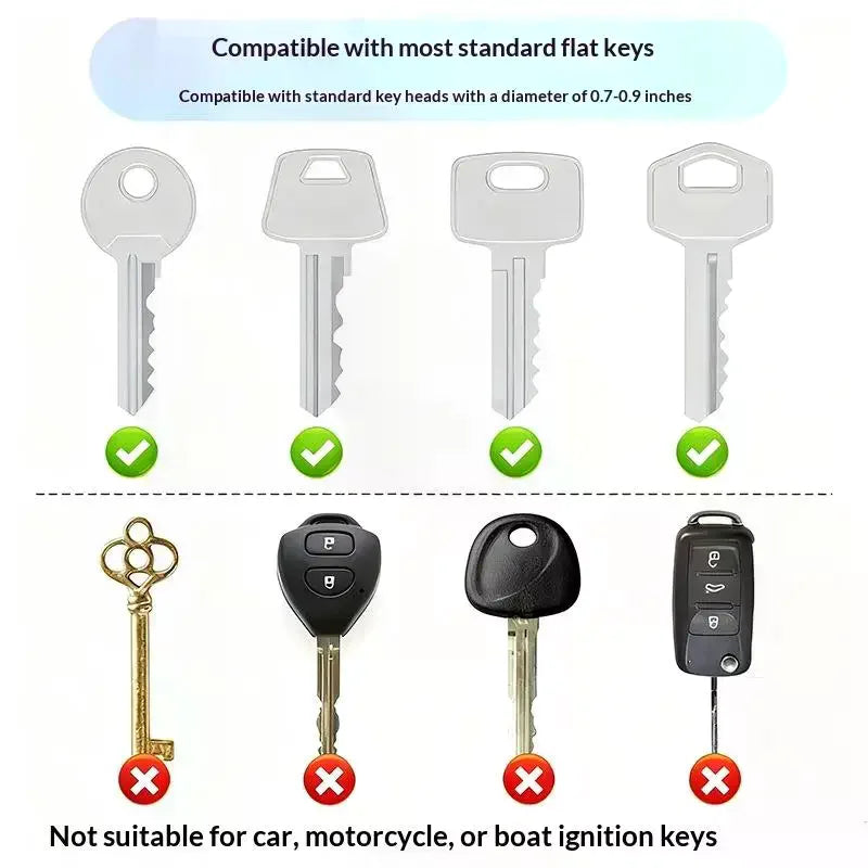 20PCS Random Colorful Silicone Key Covers For Easy ID - Flexible & Durable Identifier Tags Organize Keys Vue