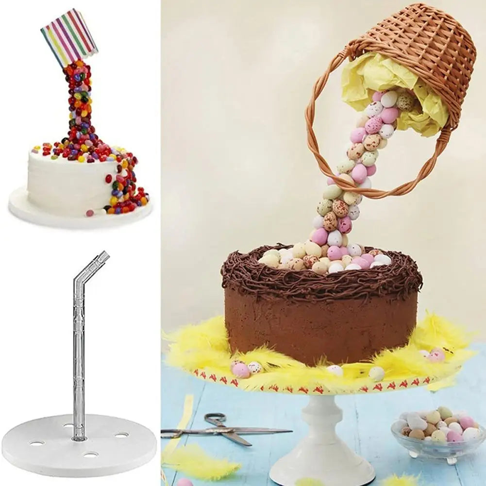 Anti-Gravity Cake Pouring Kit & Support Structure Frame Cake Decorating Kit Vue China Mainland