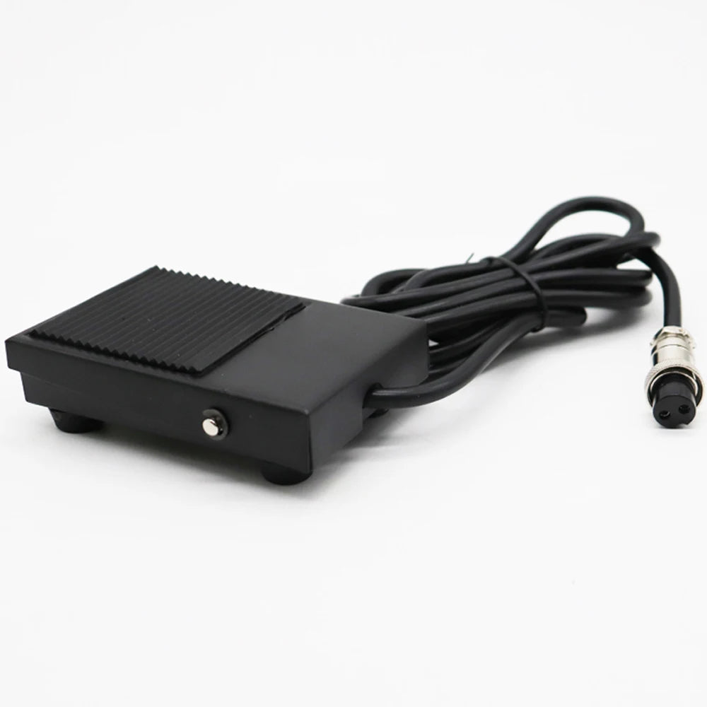 2 Pins 3 Pins Foot Pedal Switch Hands-free Power Controller Pedal Switch for Plasma Cutting Cutter Welder Spot Welding Machine Vue