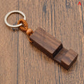 New retro wood phone holder stand pendant keychain car keyringfashion accessorie Vue A