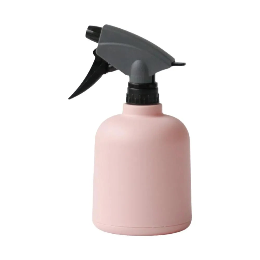 Leakproof Hand Pressure Sprayer Hand Operated Plastic Watering Can 600ml Thickened Bottle Bottom Plant Spray Bottle Plant Care Vue Pink