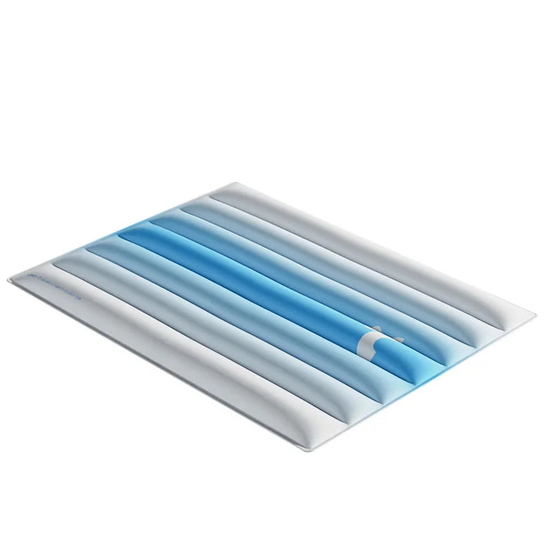 Cooling Foldable Portable Breathable Pet Mat Pad Cooling Gel Ice Bed Sofa Cushion Washable For Small Medium Dog Cat Corgi Summer Vue