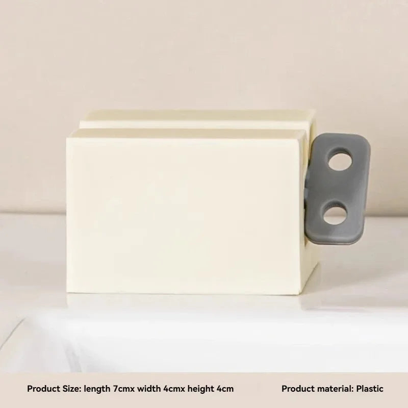 Toothpaste Squeezer Toothpaste Dispenser Toothpaste Clip, Facial Cleanser Hand Cream Squeezer Home Bathroom Accessories Vue white