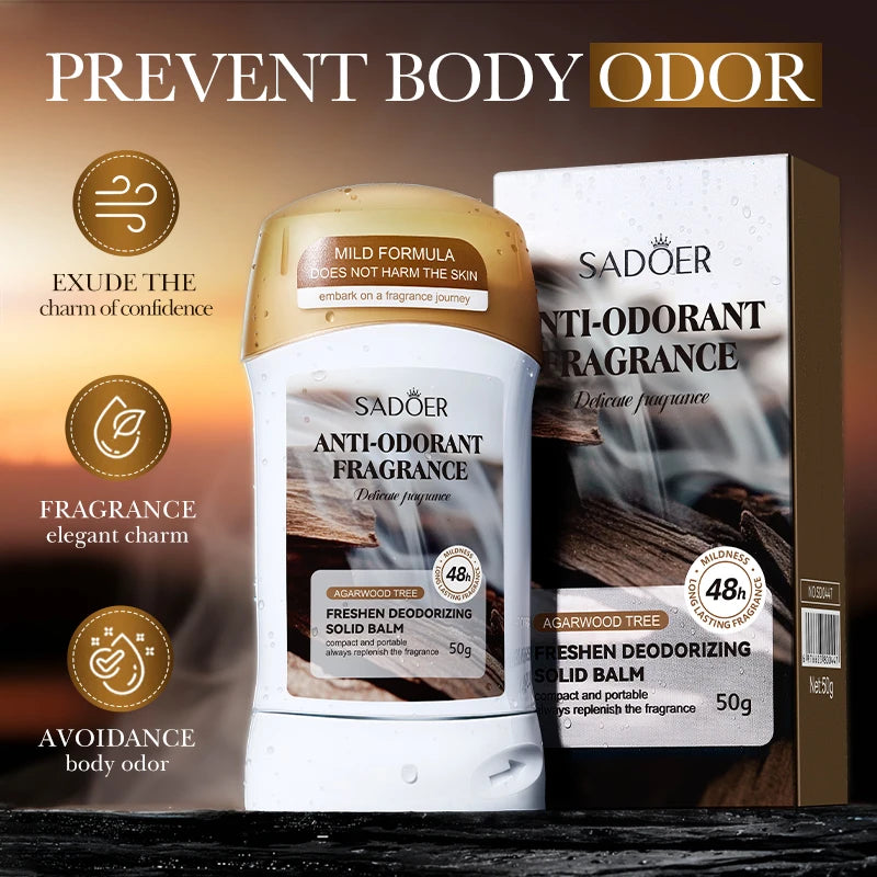 50g of Fresh Deodorant Solid Cream, Multiple Packaging Options, for Daily Use, Effectively Controls Underarm and Body Odor, Gentle Skin Care Formula, Suitable for Both Men and Women, Suitable for All Skin Types Vue