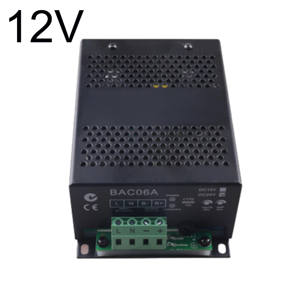 12V/24V Power Supply Module for BAC06A Diesel Generator Battery Intelligent Floating Charger Power Board with Indicator Light Vue