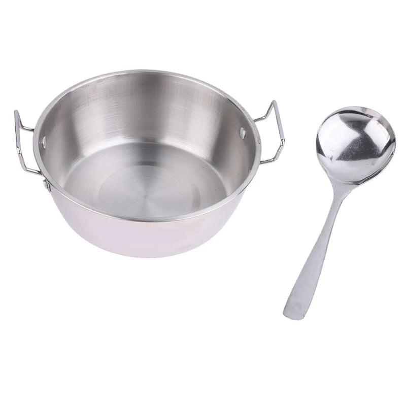 CC11Stainless Steel Seafood Rice Pot Home Cooking Paella Pan Picnic Vue A1