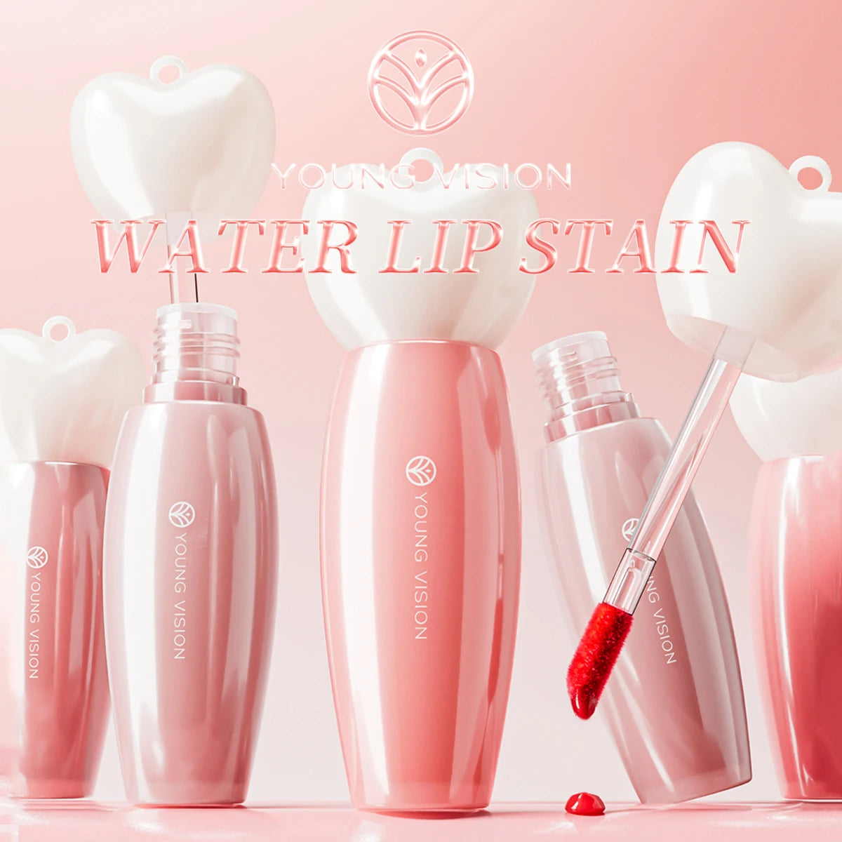 6color Multifunctional Liquid Lipstick, Waterproof Long-Lasting Non-Stain Tinted , Matte Lip Stain Vue