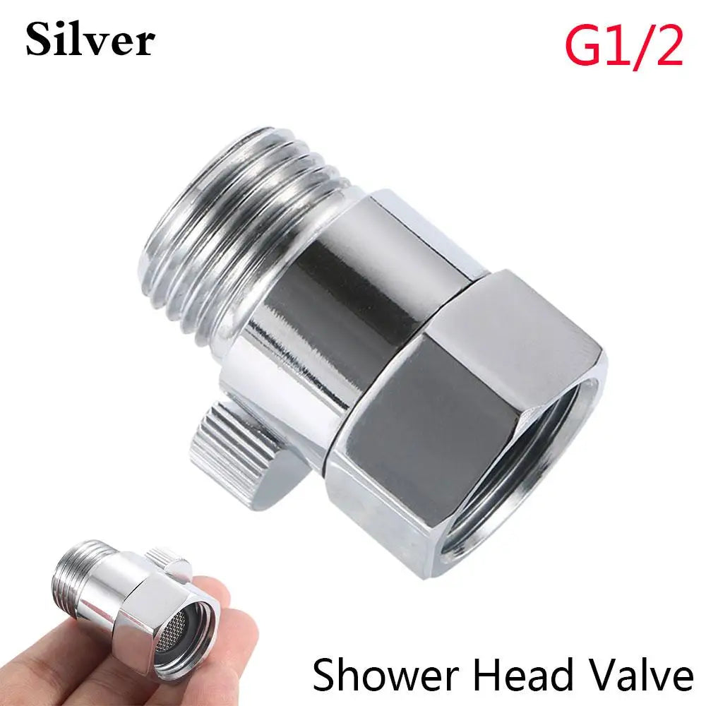 Eco-Friendly Flow Quick Control Hand Head Valve Shut-OFF Valve Shower Head Valve Water Saver Vue