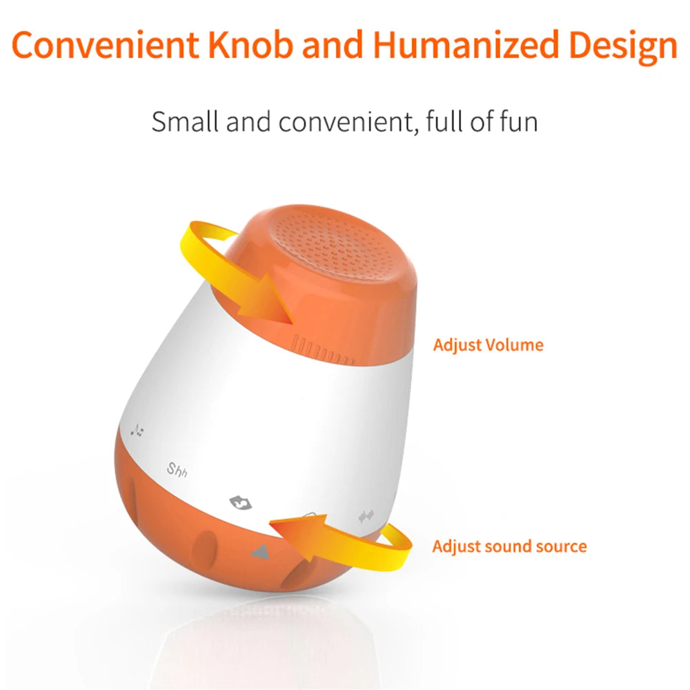 Smart Baby Sleep Soother White Noise Sound Machine for Infants Toddlers with 6 Soothing Sounds Built-in Battery Intelligent Vue
