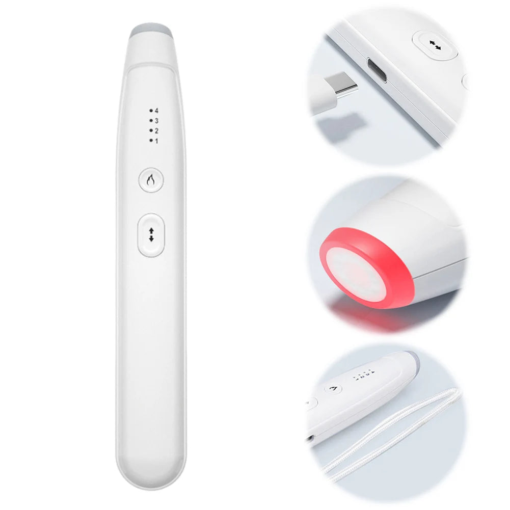 Portable Mosquito Insect Bite Relieve Itching Pen Natural Bug Bite Itch Relief Pen Rechargeable Anti-Itch Pen for Adult Children Vue