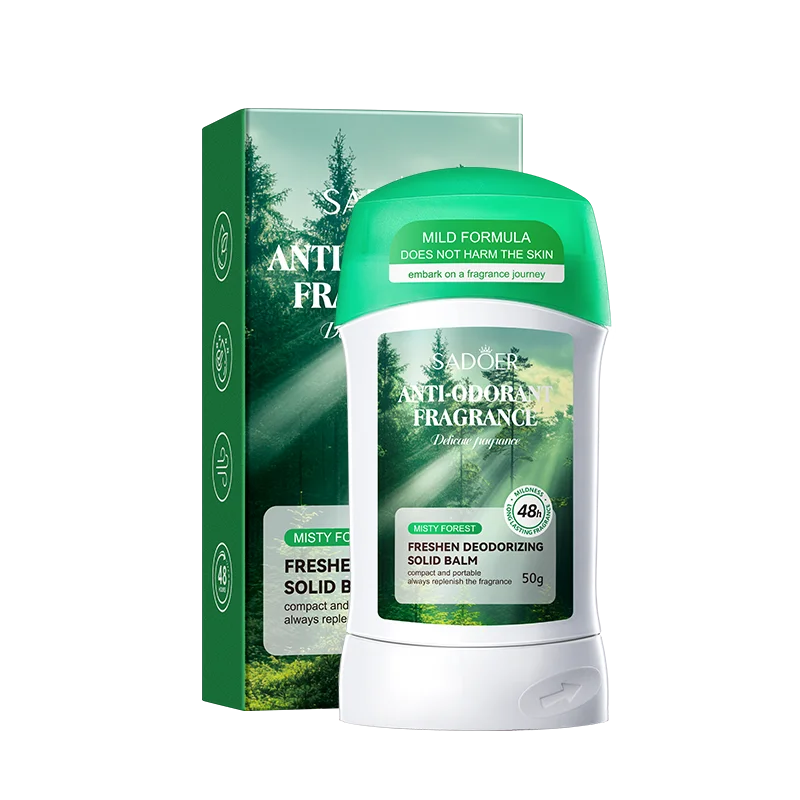 50g of Fresh Deodorant Solid Cream, Multiple Packaging Options, for Daily Use, Effectively Controls Underarm and Body Odor, Gentle Skin Care Formula, Suitable for Both Men and Women, Suitable for All Skin Types Vue 1Pc