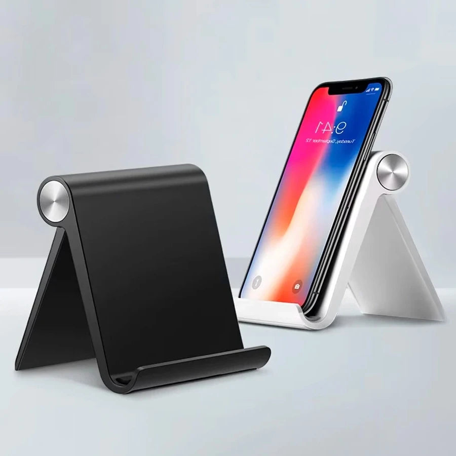Adjustable Phone Holder Stand Portable Foldable Desktop Phone Support Universal Cell Phone Stand for iPhone, Samsung Vue