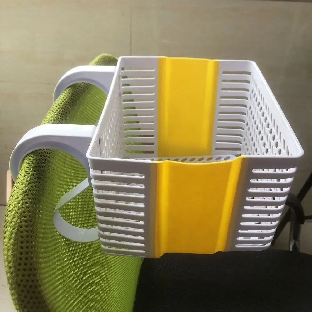Plastic Poolside Storage Basket Hanging Large Swimming Pool Storage Basket Folding Resistant-proof Above Ground Pool Basket Vue
