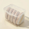 5pcs Triangle Makeup Sponge Puff Set with Box Wet Dry Dual-Use Foundation Loose Powder Puff Makeup Sponge Beauty Egg Blenders Vue Skin Puff Set