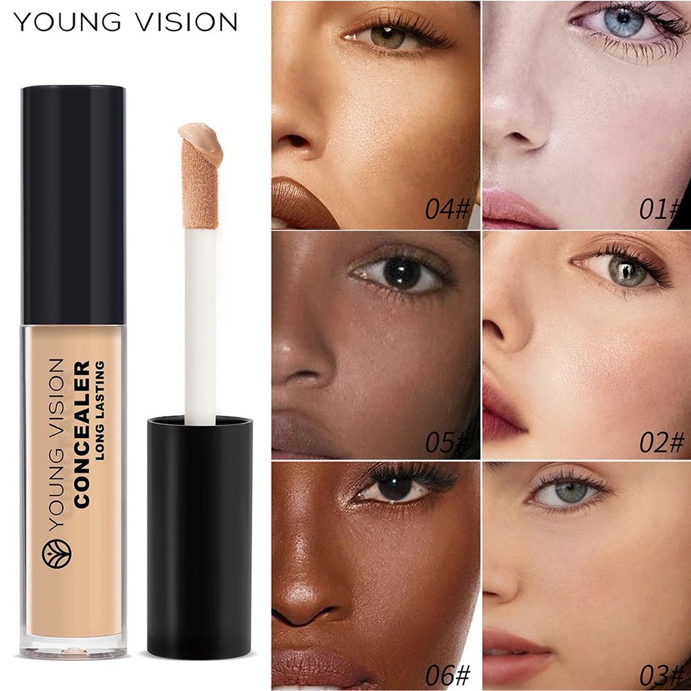 YOUNG VISION Matte Finish Soft-Focus Concealer Brightens complexion Waterproof Contouring concealer for sculpted definition Vue