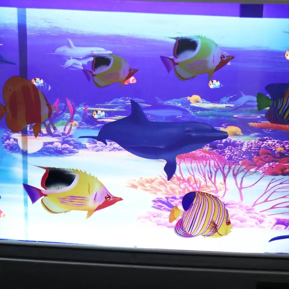 With Switch Simulation Ornamental Fish Lamp Waterproof Virtual Ocean Dynamic Artificial Fish Tank Lamp Cute Plastic Vue