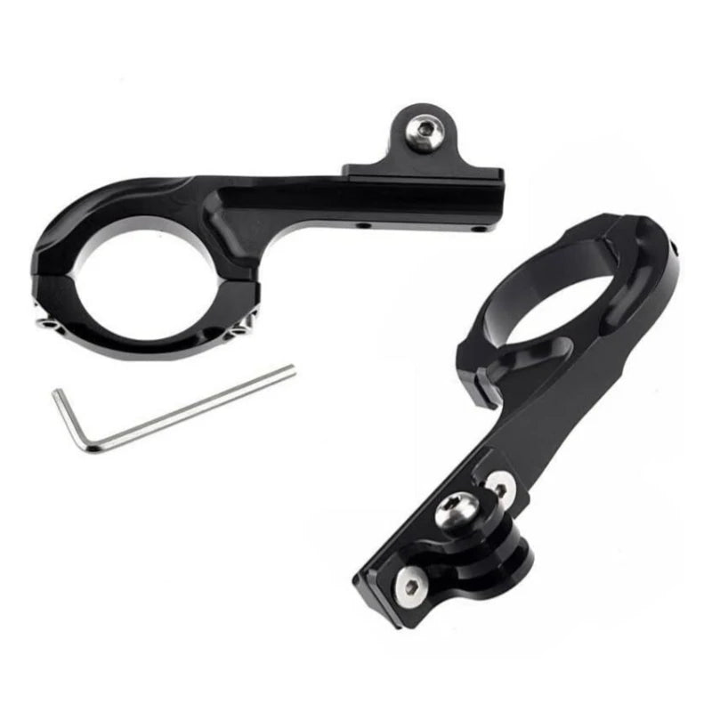 Aluminum Handlebar Mount Bike Motorcycle Holder For GoPro Hero 13 12 11 10 Insta360 X2 X3 DJI Osmo Action Camera Accessories Vue