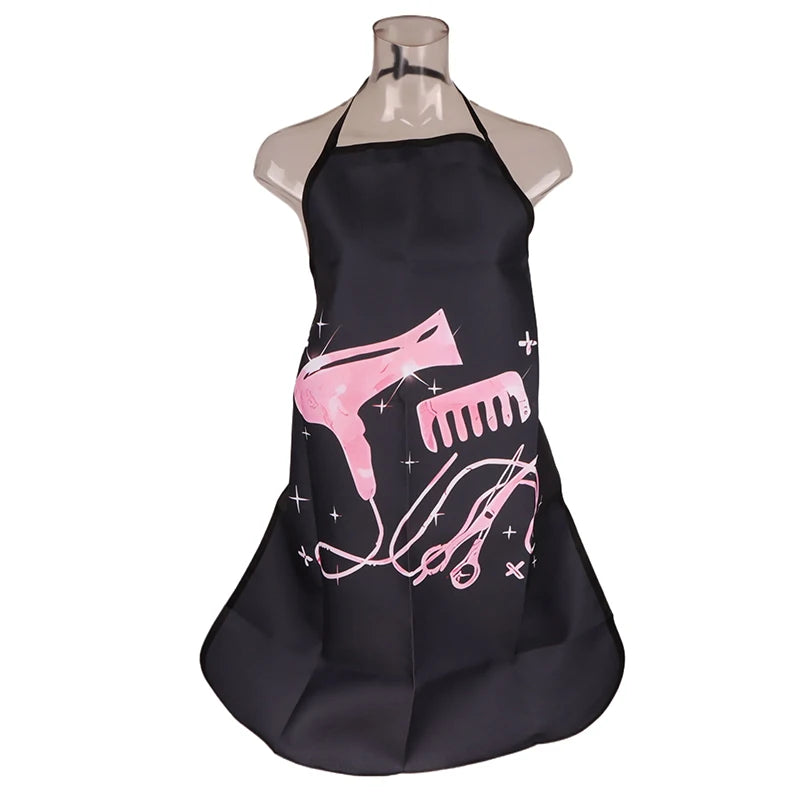 1PCS Hairstylist Aprons For Women Hair Stylist Apron For Salon Home Hair Cutting Oxford Cloth Fabric Vue