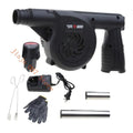 Rechargeable Handheld BBQ Fan Air Blower – 5-Speed Control BBQ Air Blower Fan Vue for one battery CN