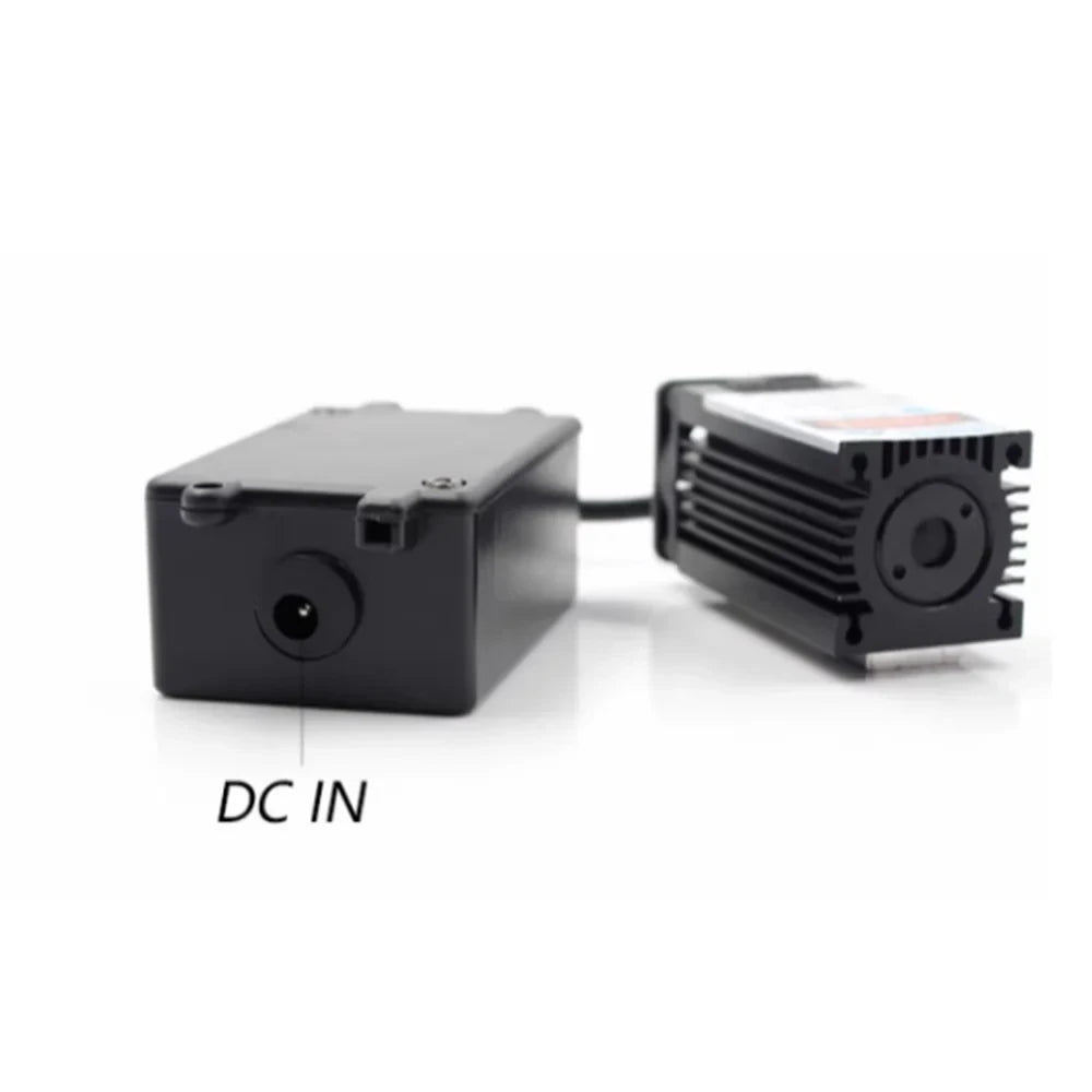 532nm 200mW High-power Green Laser Module 12V TTL Coarse Laser Vue