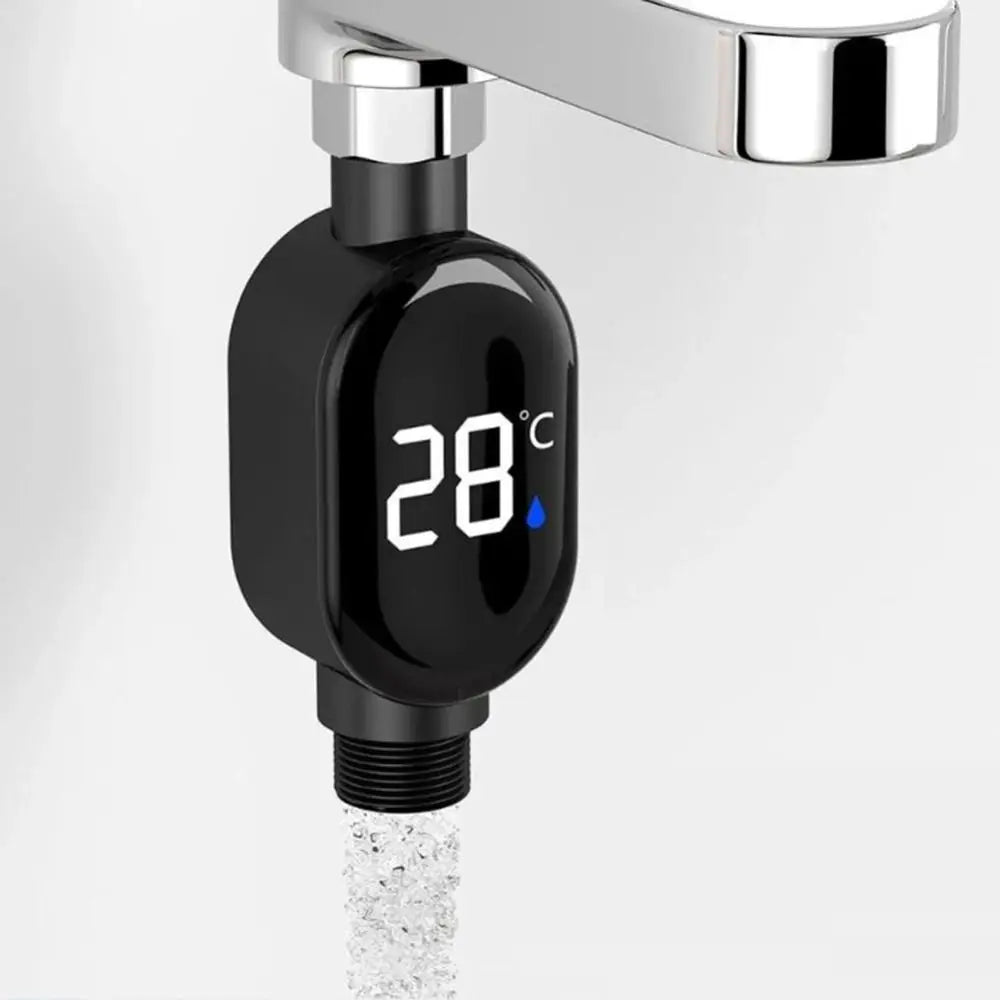 Stainless-Steel Water Temperature Gauge Waterproof Touch Control LED Display Thermometer LED Precise Measurement Vue