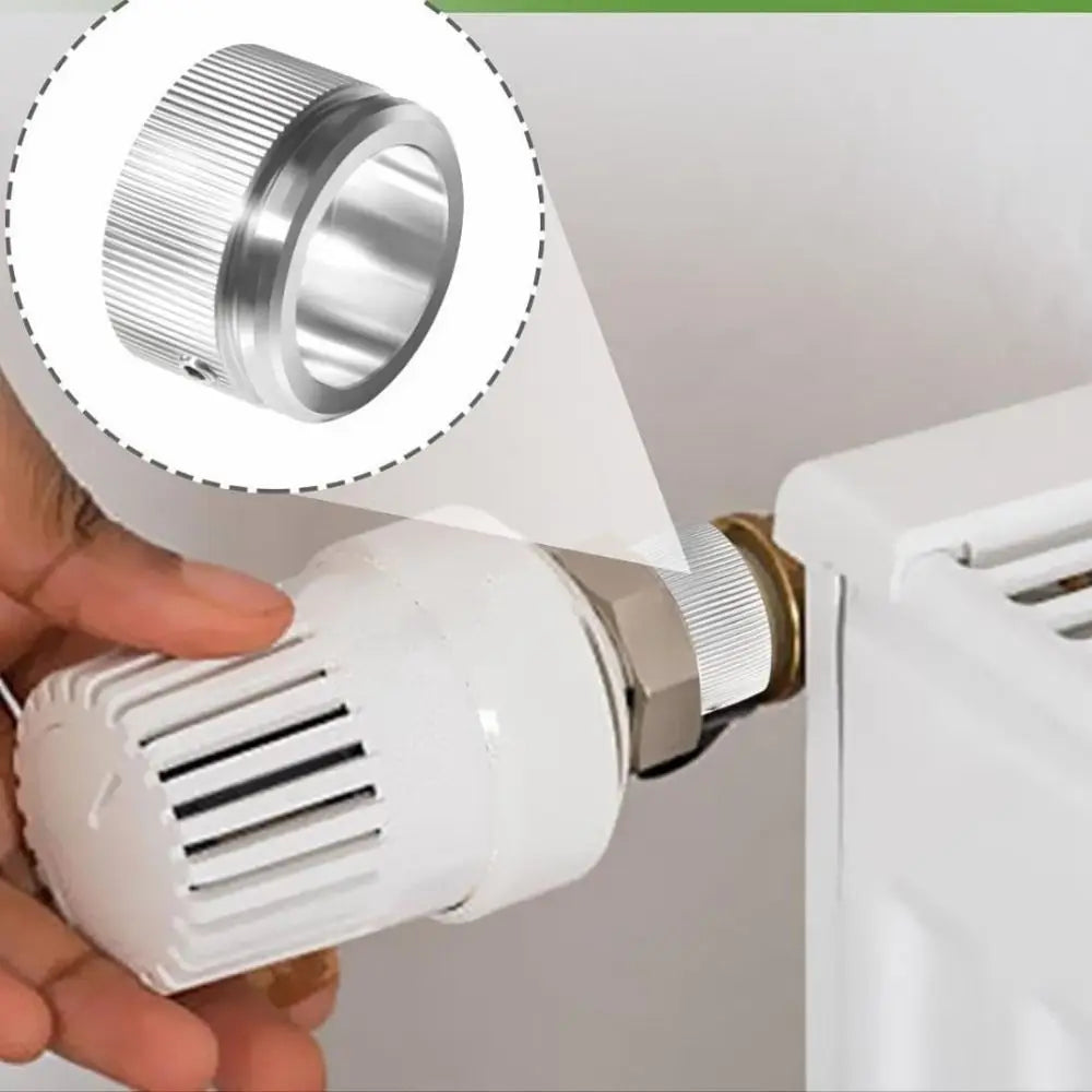 M30 X 15 Thread Radiator Valve Thermostat Head Quick Fixing 22mm Inner Diameter Radiator Thermostat RA Adapter With Strips Vue