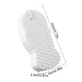 12CM Long Handle Back Scrubber Sponge, Soft Skin Friendly Bath Shower Scrub, Gentle Exfoliating Body Sponge For Women Men Kids Vue D